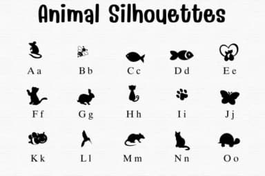 Animal Silhouettes by Sontaya — Dingbats Font — thumbnail 2