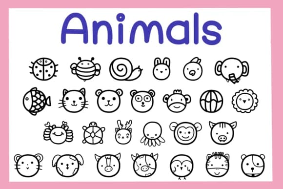 Animals by Foam-Design Store — Dingbats Font