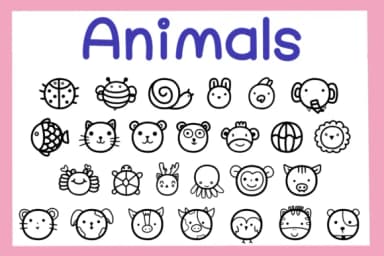 Animals by Foam-Design Store — Dingbats Font — thumbnail 1