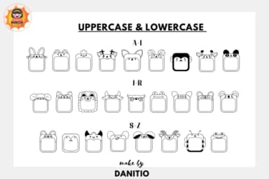 Animals Note by danita.kukkai — Dingbats Font — thumbnail 2