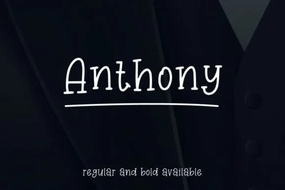 Anthony by Mightyfire — Slab Serif Font