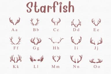 Antlers by Nongyao — Dingbats Font — thumbnail 2