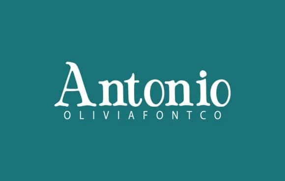 Antonio by OliviaFontCo — Slab Serif Font