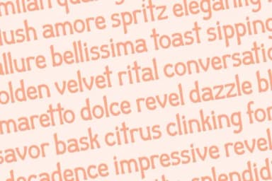 Aperitivo Affair by Emily Ann Hill Type — Slab Serif Font — thumbnail 4