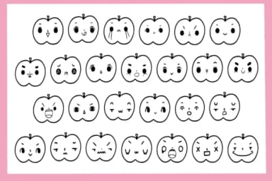 Apple Emotion by Foam-Design Store — Dingbats Font — thumbnail 3