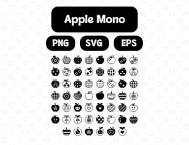 Apple Mono by Distiny4919 — Dingbats Font — thumbnail 5