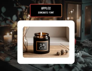 Apples by Distiny4919 — Dingbats Font — thumbnail 7