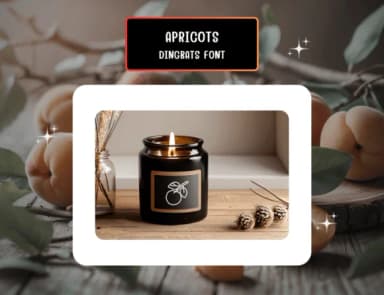 Apricots by Distiny4919 — Dingbats Font — thumbnail 7