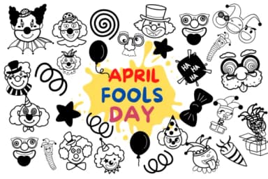 April Fools' Day by Nun Sukhwan — Dingbats Font — thumbnail 1