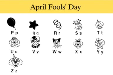 April Fools' Day by Nun Sukhwan — Dingbats Font — thumbnail 3