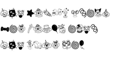 April Fools' Day by Nun Sukhwan — Dingbats Font — thumbnail 8