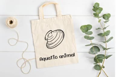 Aquatic Animal by Ketsarin — Dingbats Font — thumbnail 5