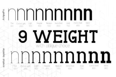 Archipad Pro by bijeh.studio — Slab Serif Font — thumbnail 2