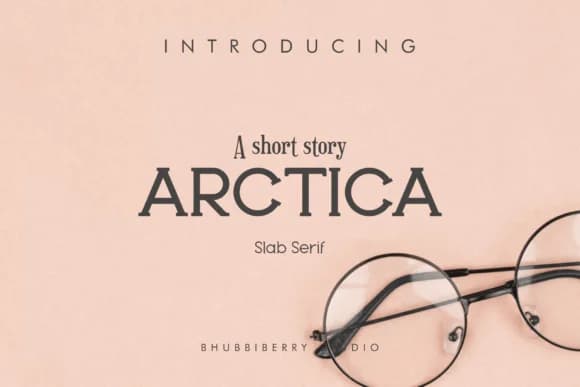 Arctica by bhubbiberrystudio — Slab Serif Font