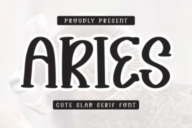 Aries by CraftedType Studio — Slab Serif Font — thumbnail 1