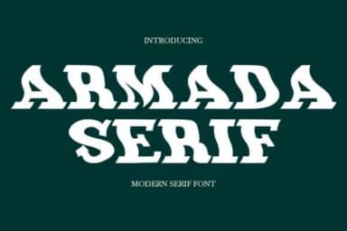 Armada Serif by Shape Studio — Slab Serif Font — thumbnail 1