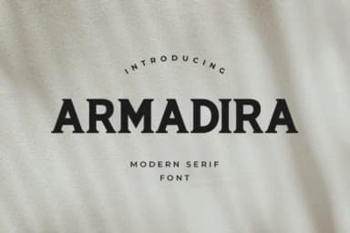 Armadira by uicreativenet — Slab Serif Font — thumbnail 1