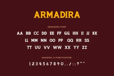 Armadira by uicreativenet — Slab Serif Font — thumbnail 2