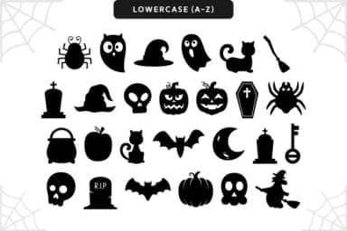 Around Halloween by Situjuh — Dingbats Font — thumbnail 6