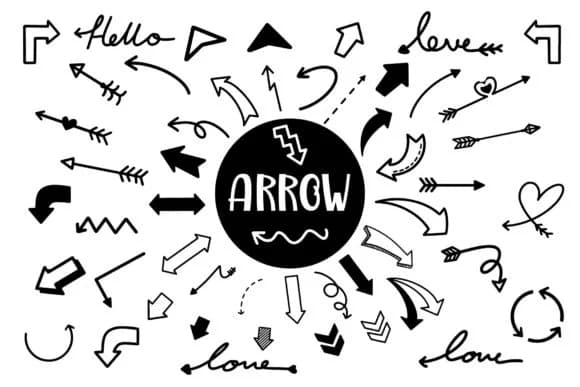 Arrow by Fox7 — Dingbats Font