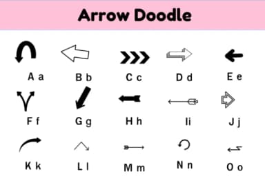 Arrow by Nun Sukhwan — Dingbats Font — thumbnail 2
