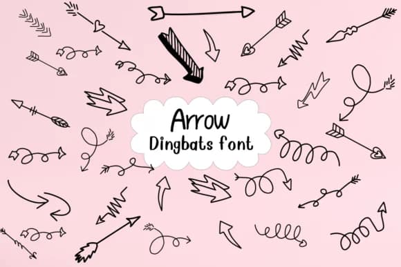 Arrow by Nongyao — Dingbats Font