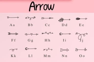 Arrow by Nongyao — Dingbats Font — thumbnail 2