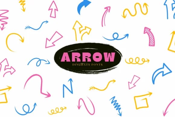 Arrow by Suphitchaya — Dingbats Font