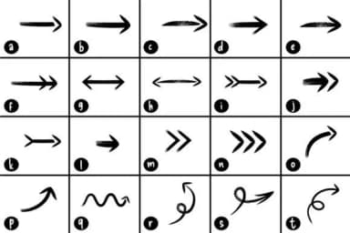 Arrow Brush by LudraDesign — Dingbats Font — thumbnail 2