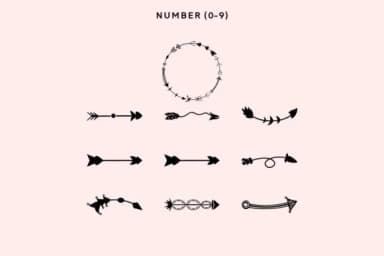 Arrow Love Shots by Creative Fabrica Fonts — Dingbats Font — thumbnail 4