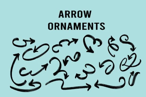 Arrow Ornament by goodigital — Dingbats Font
