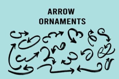 Arrow Ornament by goodigital — Dingbats Font — thumbnail 1