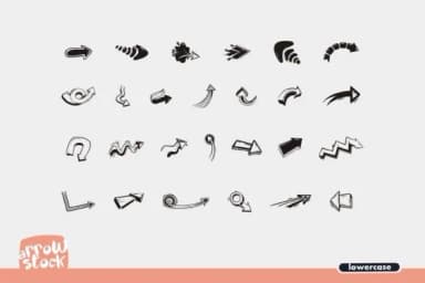 Arrow Stock by onoborgol — Dingbats Font — thumbnail 3