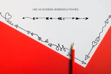 Arrows Dingbats by WADLEN — Dingbats Font — thumbnail 7