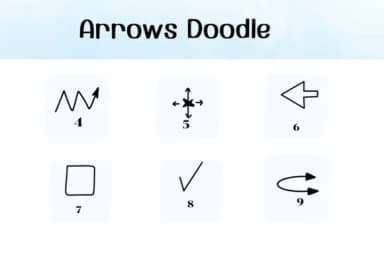 Arrows Doodle by Ketsarin — Dingbats Font — thumbnail 4