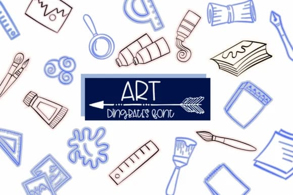 Art by Sirinart — Dingbats Font