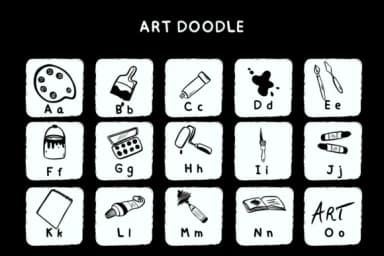 Art Doodle by Bee piyanuch — Dingbats Font — thumbnail 2