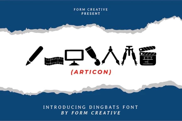 Articon by formcreative04 — Dingbats Font