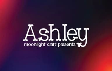 Ashley by moonlight craft — Slab Serif Font — thumbnail 1