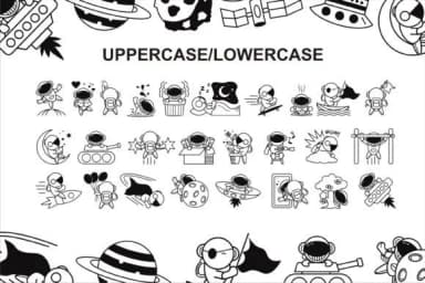 Astro Toon by edywiyonopp — Dingbats Font — thumbnail 2