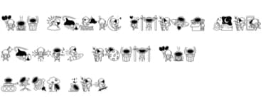 Astro Toon by edywiyonopp — Dingbats Font — thumbnail 5