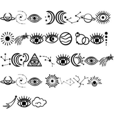 Astronomy Doodle by Chonada — Dingbats Font — thumbnail 8