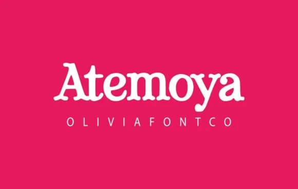 Atemoya by OliviaFontCo — Slab Serif Font
