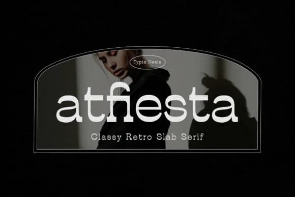 Atfiesta by Typia Nesia — Slab Serif Font