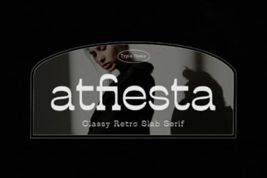 Atfiesta by Typia Nesia — Slab Serif Font — thumbnail 1