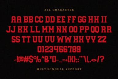 Athletic Division by Almairatype Studio — Slab Serif Font — thumbnail 2