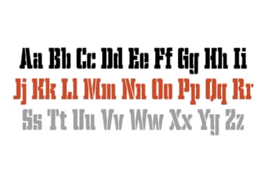 Atletico by craig24 — Slab Serif Font — thumbnail 6