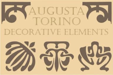 Augusta Torino Ornaments by Intellecta Design — Dingbats Font — thumbnail 5