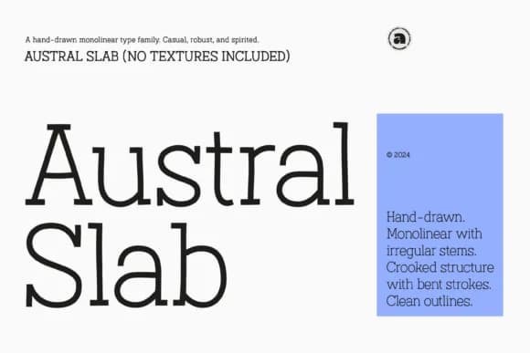 Austral Slab by antipixel — Slab Serif Font