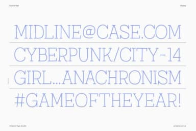 Austral Slab by antipixel — Slab Serif Font — thumbnail 8